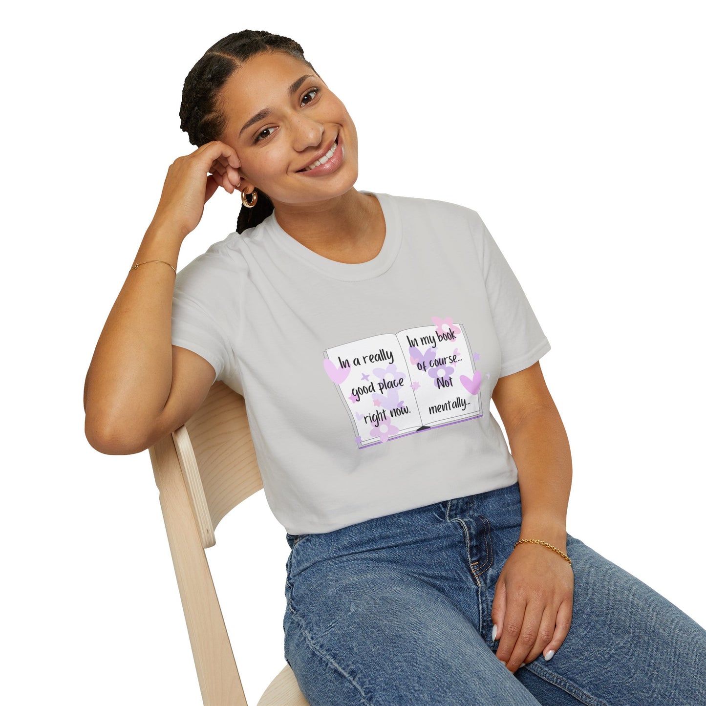 In A Good Place Cotton T-Shirt