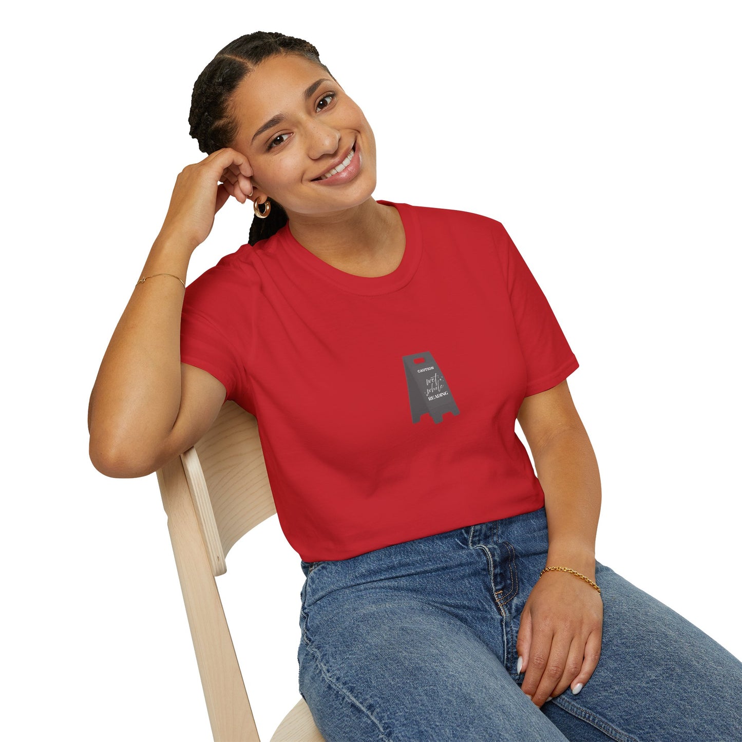 Wet While Reading Cotton T-Shirt