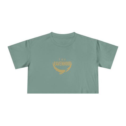 Officially Licensed Dom's List White Script Crop Tee