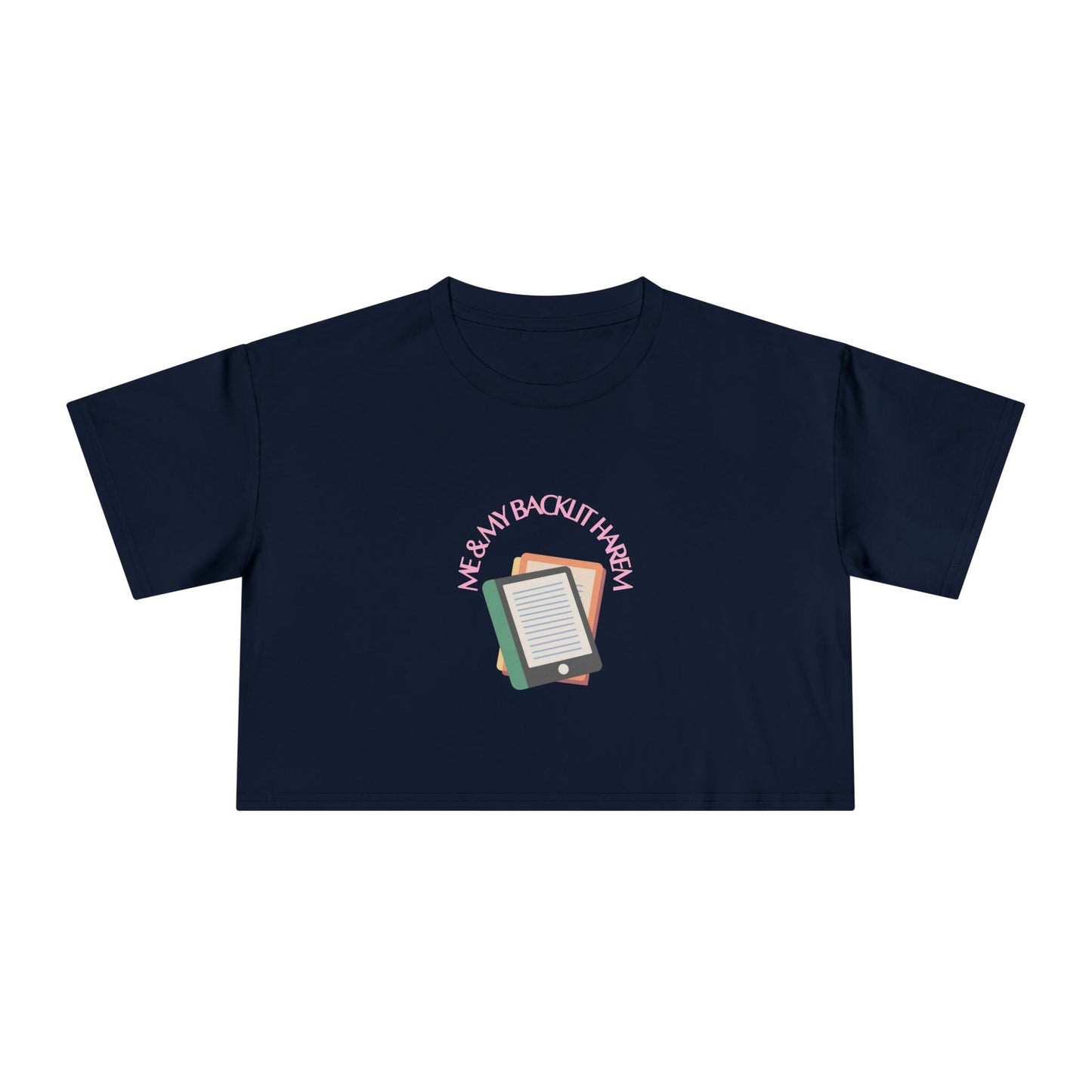 Backlit Harem Crop Tee