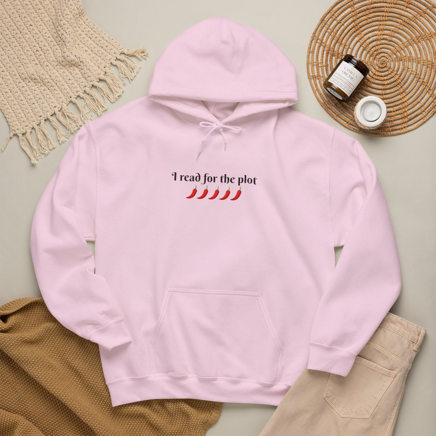 I Read For The Plot Hoodie