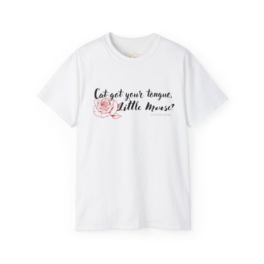 Cat Got Your Tongue Dark Cotton T-Shirt