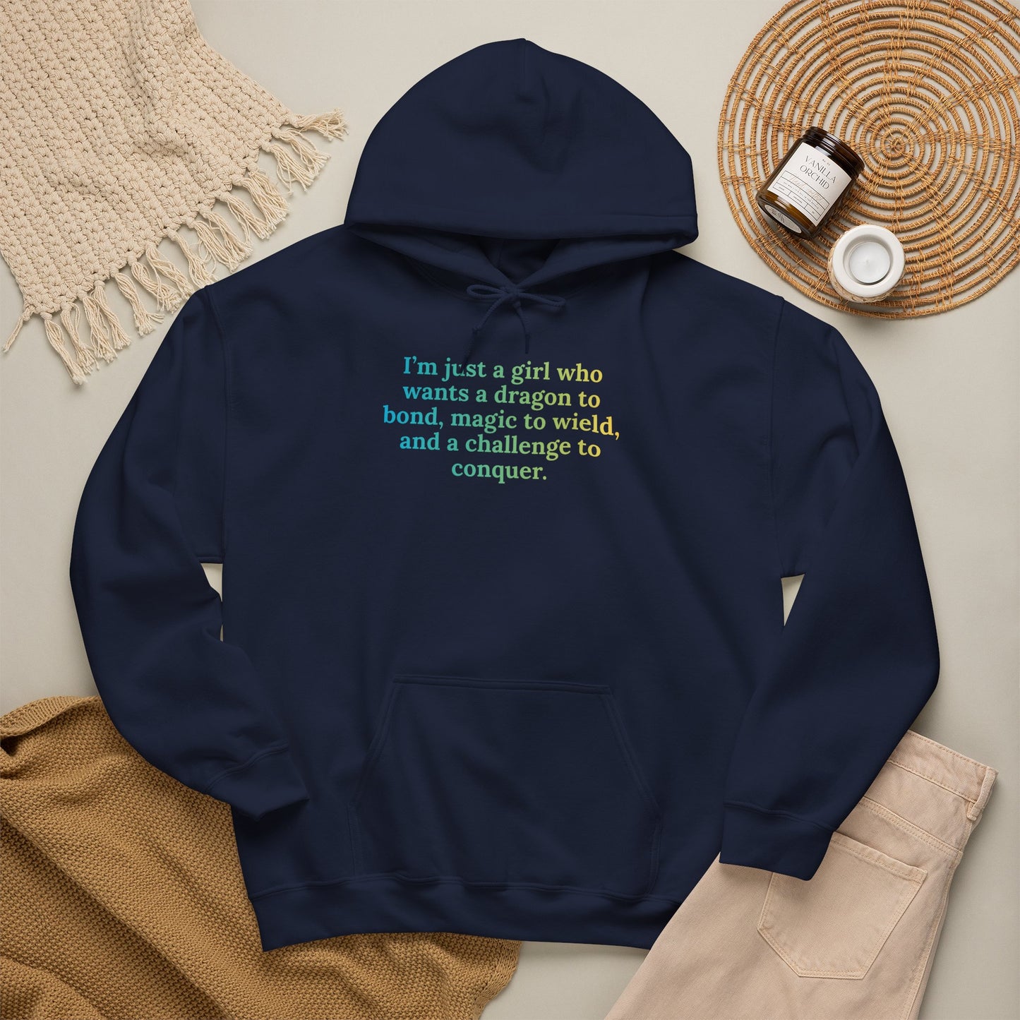 Just A Girl Hoodie (alt)