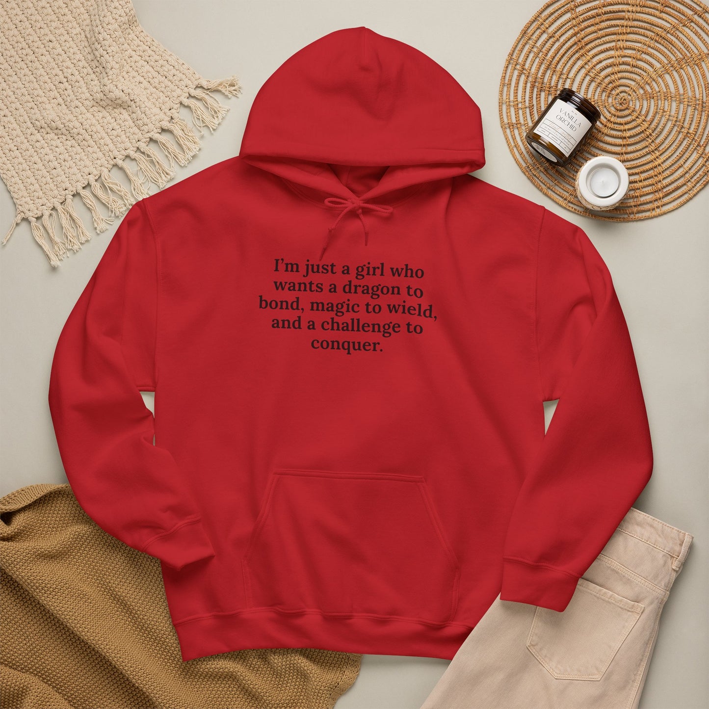 Just A Girl Hoodie