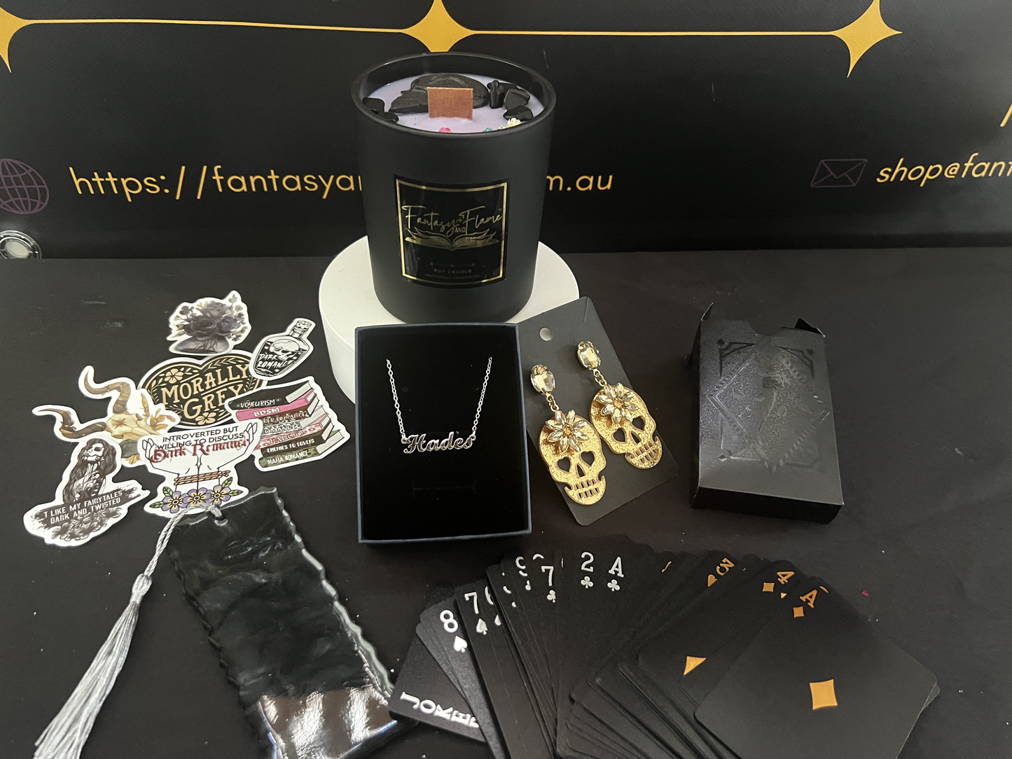 A Touch Of Darkness - Hades Book Boyfriend Box