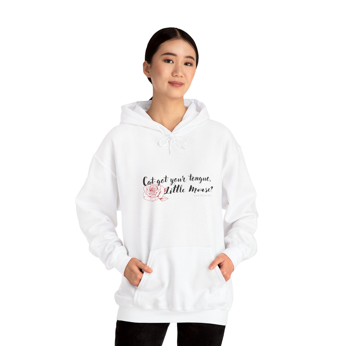 Cat Got Your Tongue Light Hoodie
