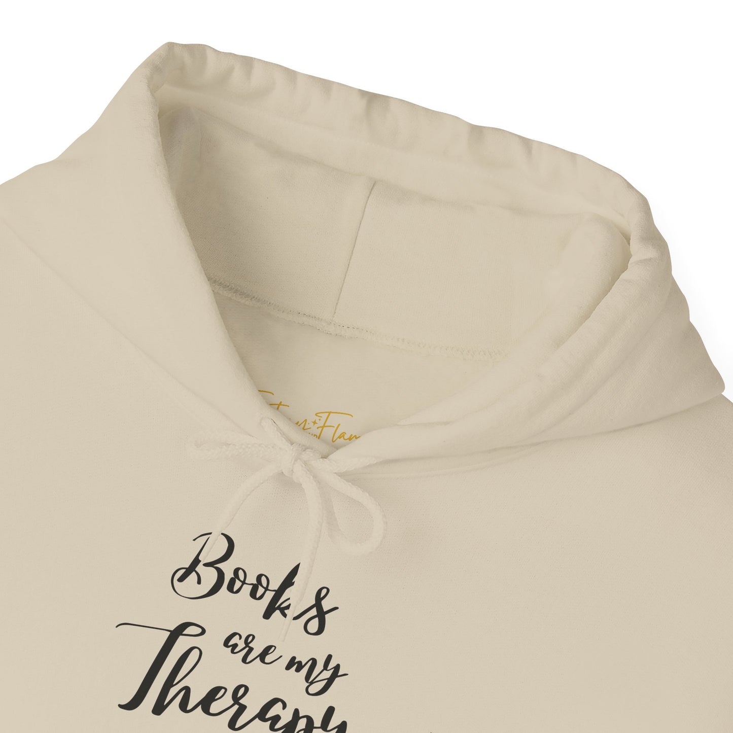 Books Are My Therapy Hoodie