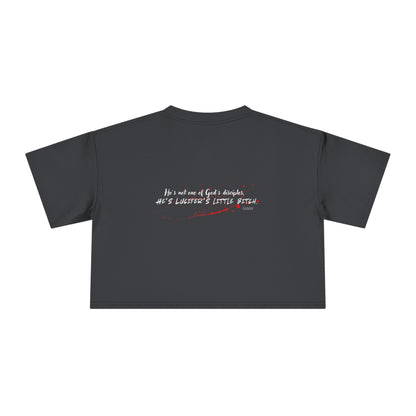 Officially Licensed Sibby Dark Crop Tee