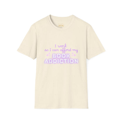 Book Addiction Cotton T-Shirt