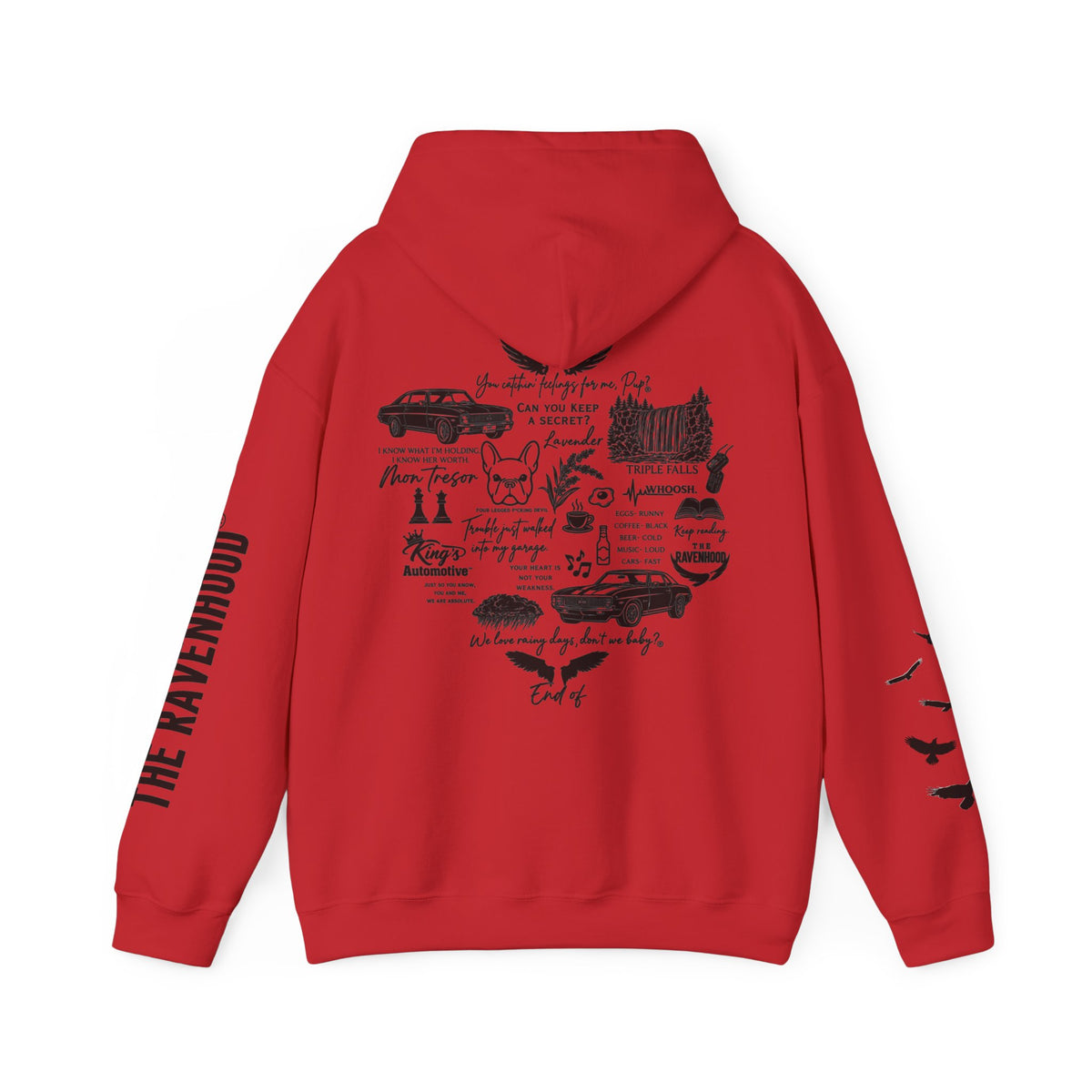 Officially Licensed The Ravenhood Feature Hoodie