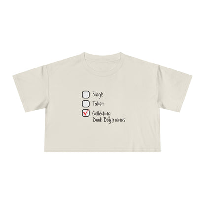 Collecting Book Boyfriends Crop Tee