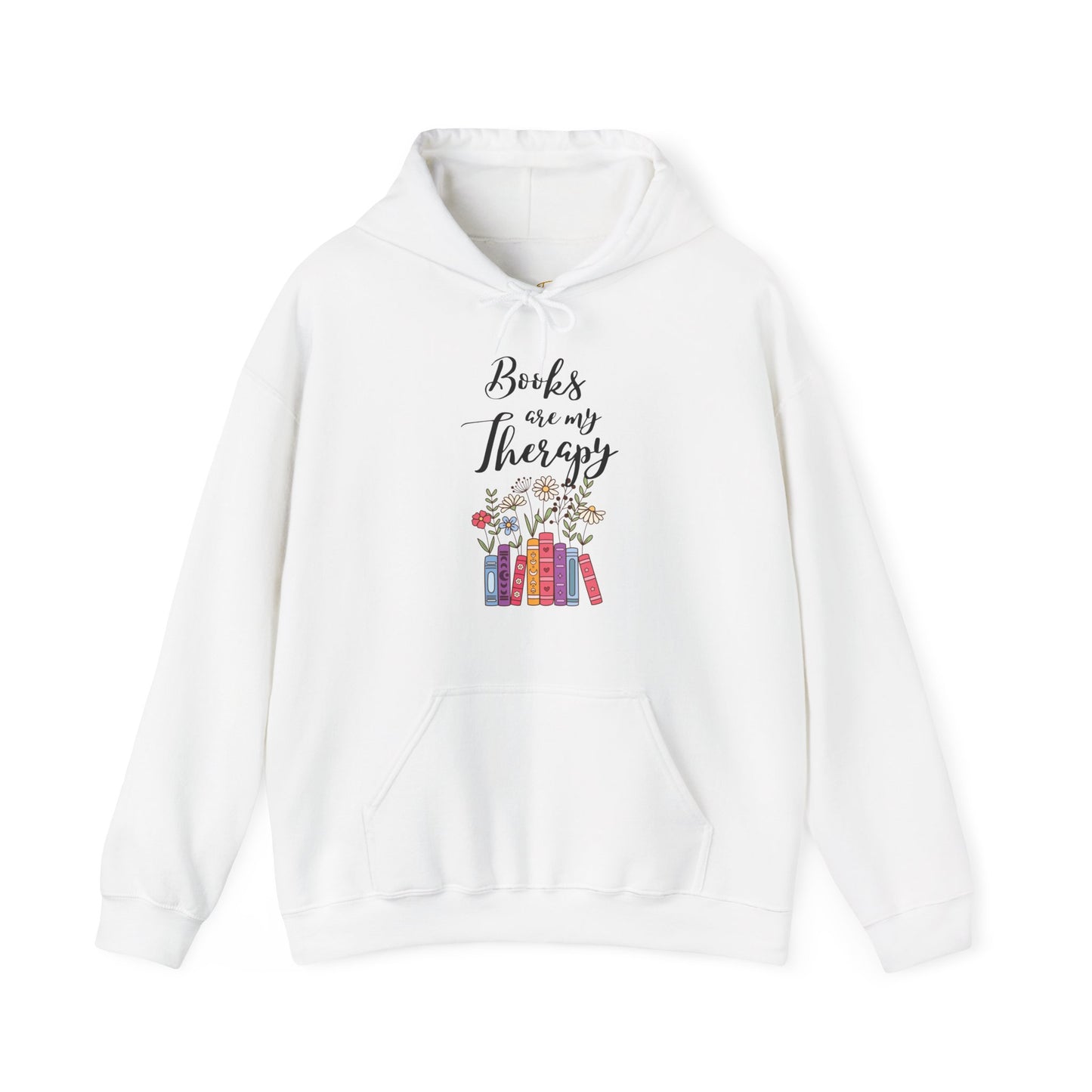 Books Are My Therapy Hoodie