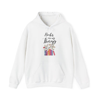 Books Are My Therapy Hoodie