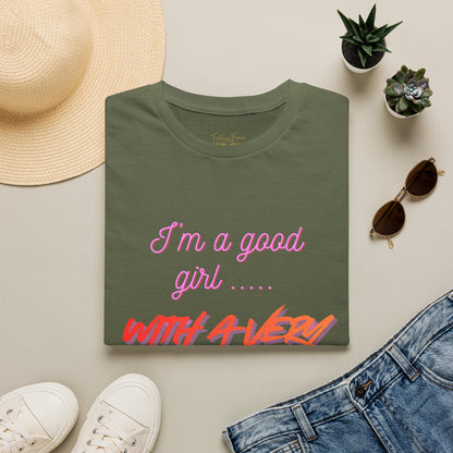 Good Girl, Dirty Kindle Cotton T-Shirt