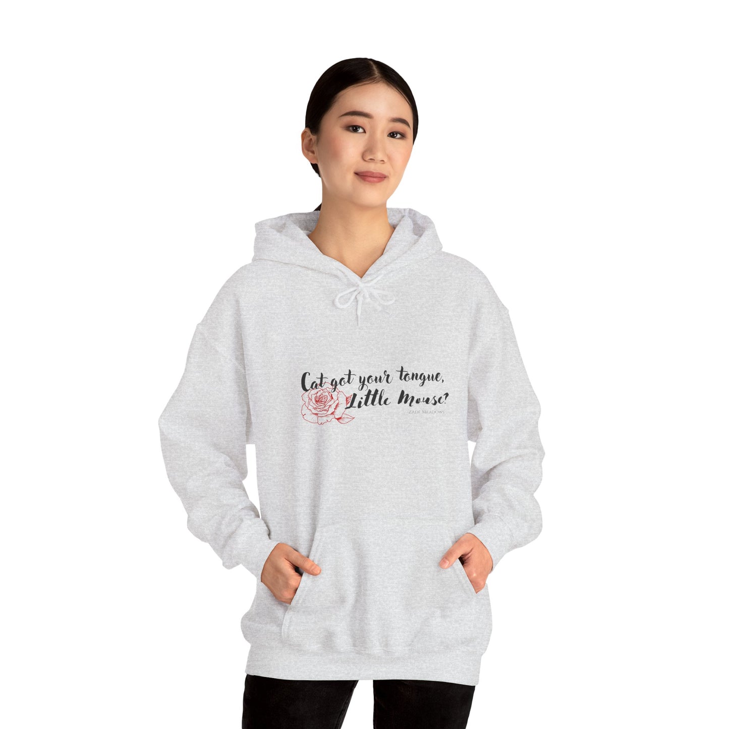 Cat Got Your Tongue Light Hoodie