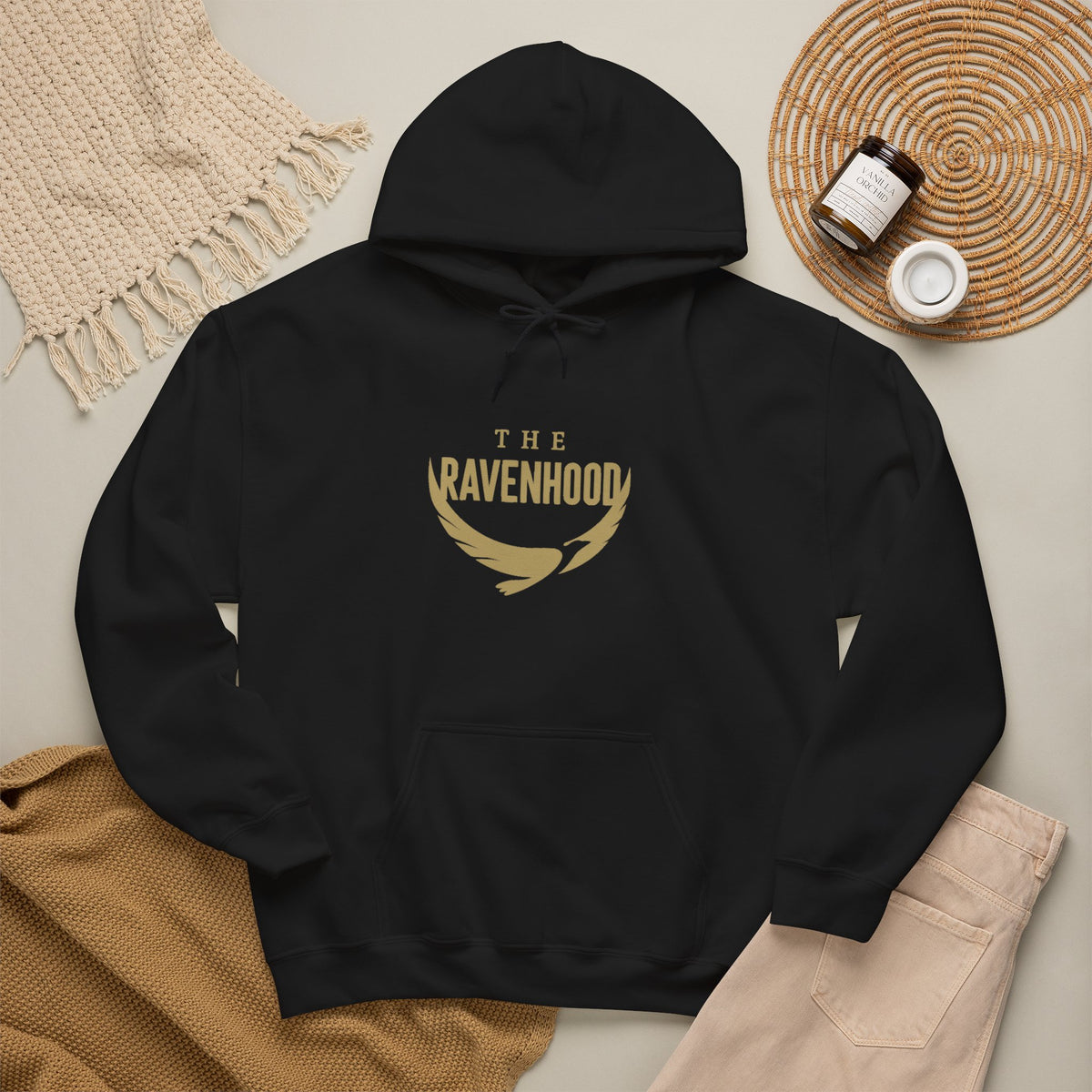 Officially Licensed Dom's List Black Script Hoodie
