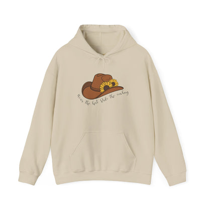 Wear the Hat. Ride the Cowboy Hoodie