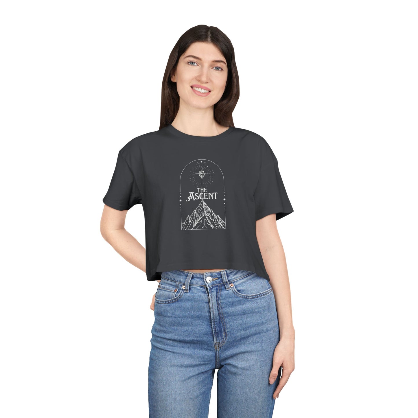 Officially Licensed The Ascent Crop Tee