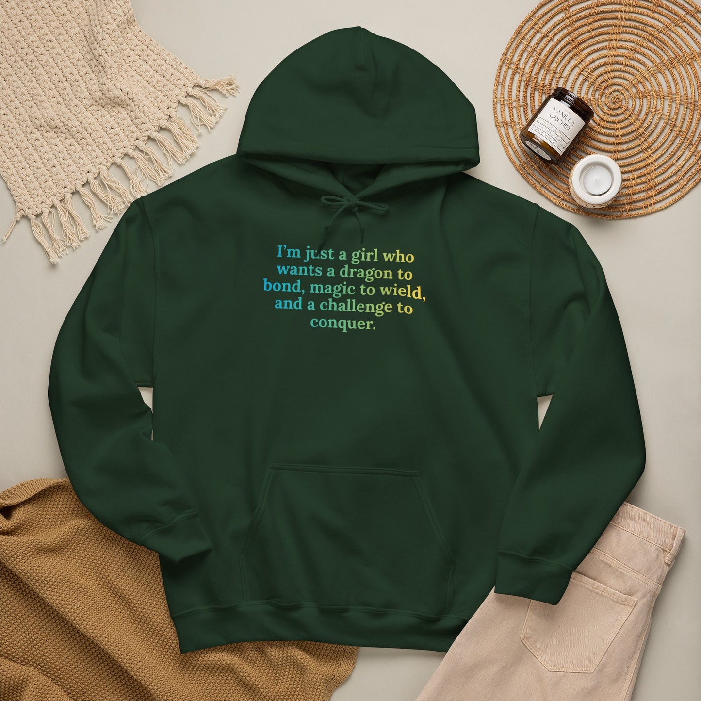 Just A Girl Hoodie (alt)