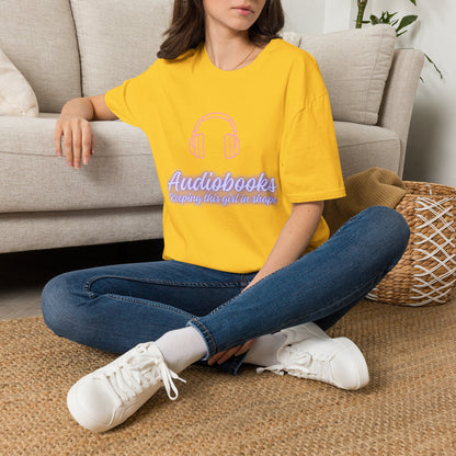 Audiobooks Cotton T-Shirt
