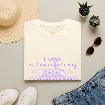 Book Addiction Cotton T-Shirt