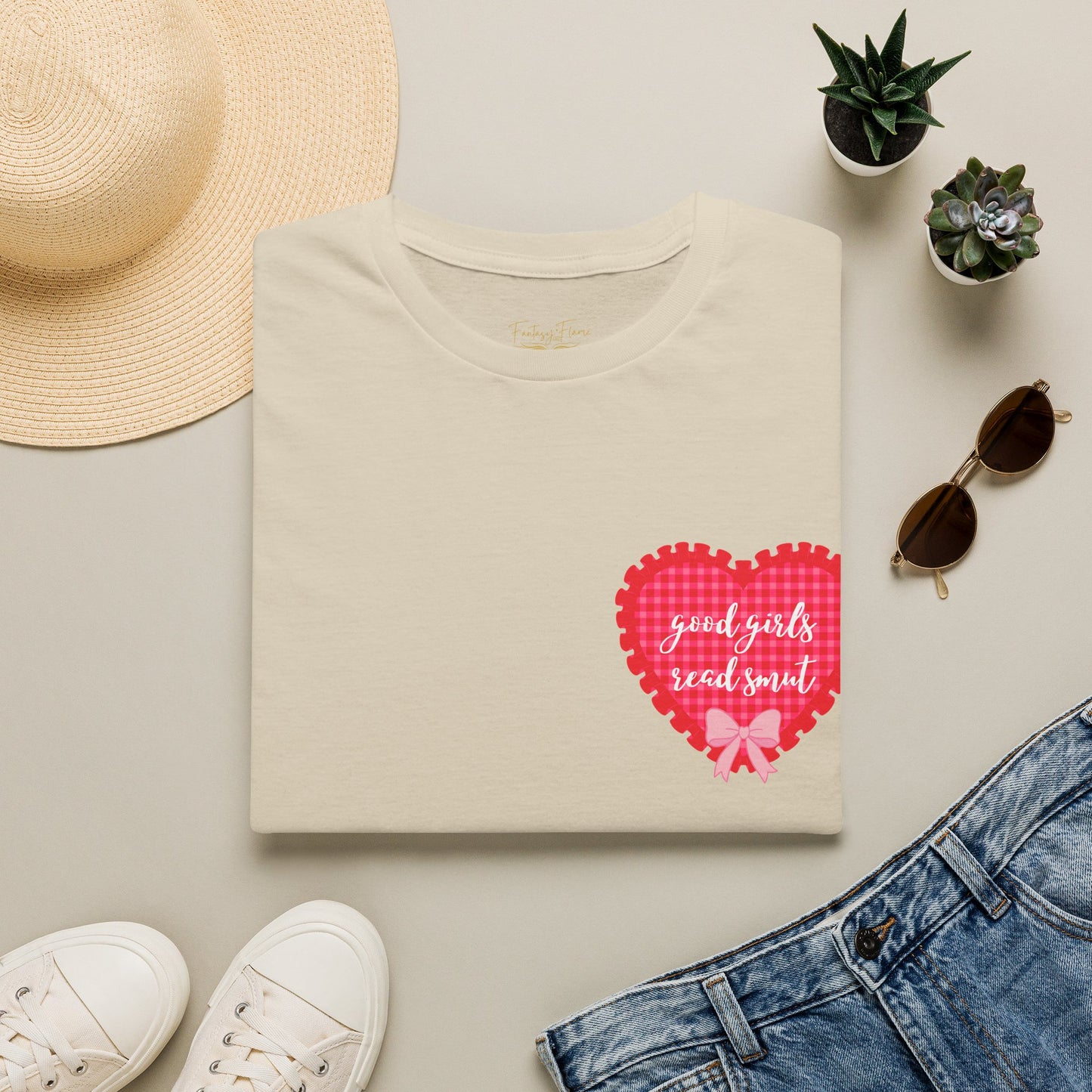 Good Girls Read Smut Cotton T-Shirt
