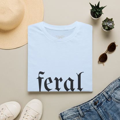 Feral Reader Cotton T-Shirt