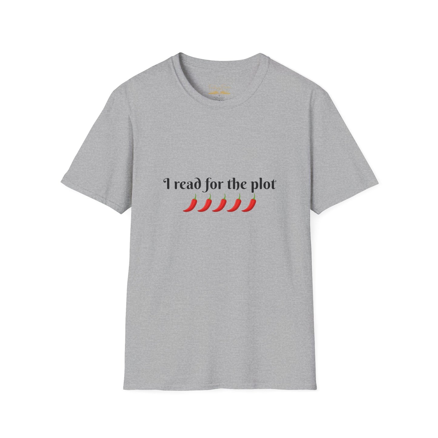 I Read For The Plot Cotton T-Shirt