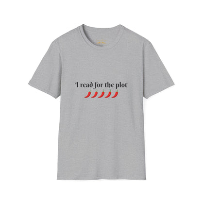 I Read For The Plot Cotton T-Shirt
