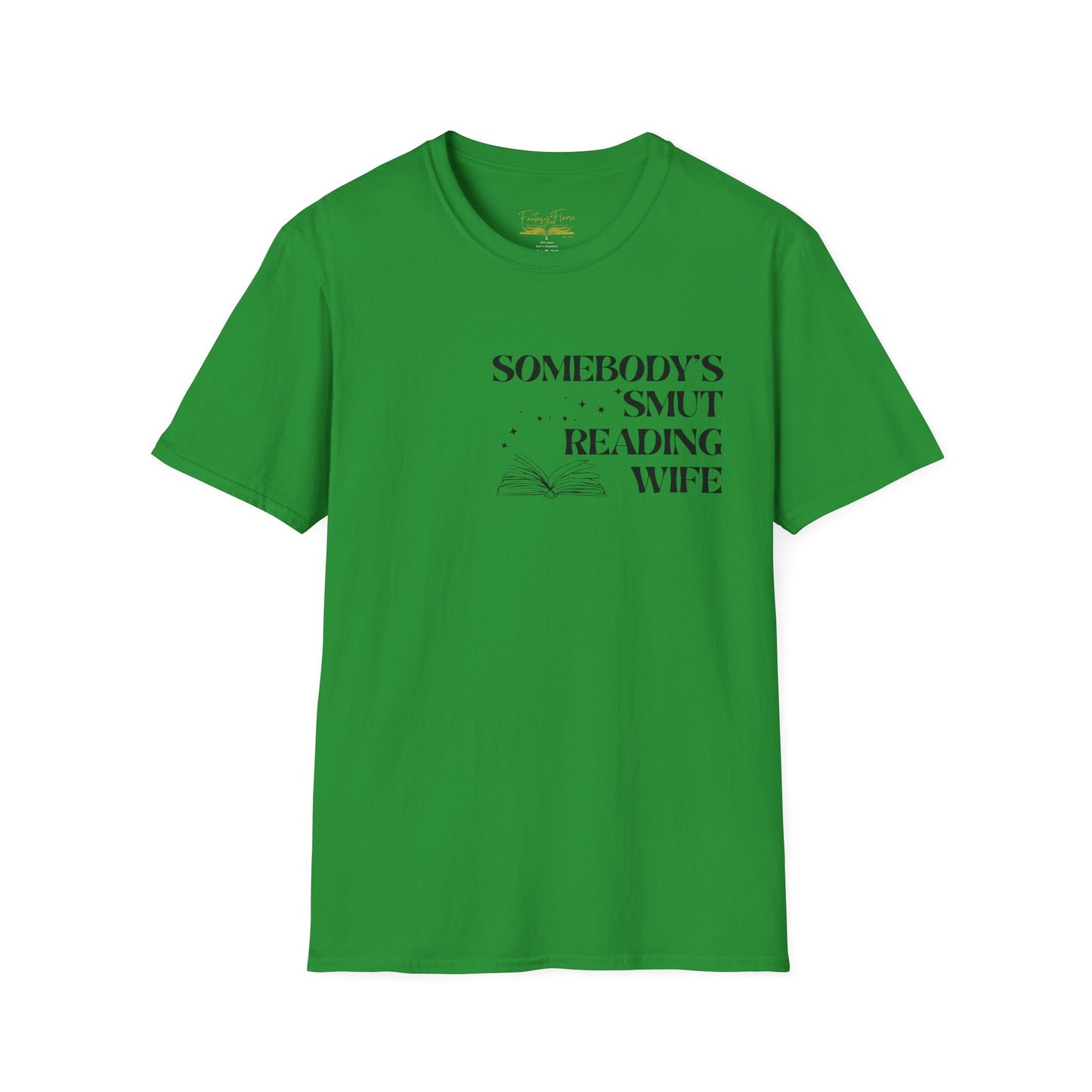 Somebody's Smut Reading Wife Cotton T-Shirt