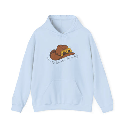 Wear the Hat. Ride the Cowboy Hoodie