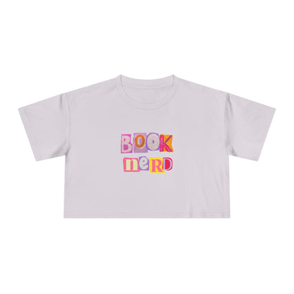 Book Nerd Crop Tee