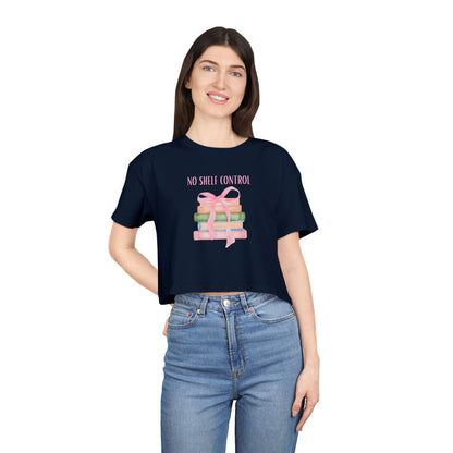 No Shelf Control Crop Tee