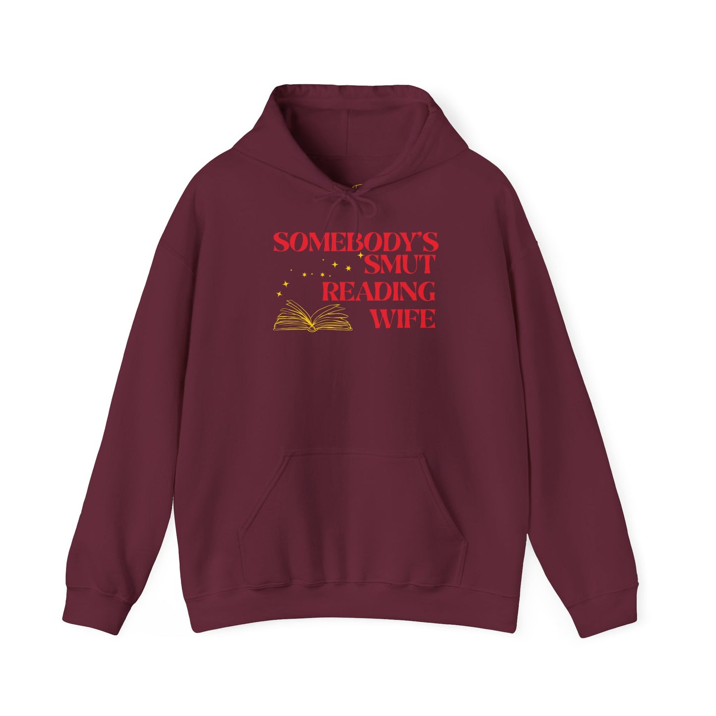 Somebody's Smut Reading Wife (yellow book) Hoodie