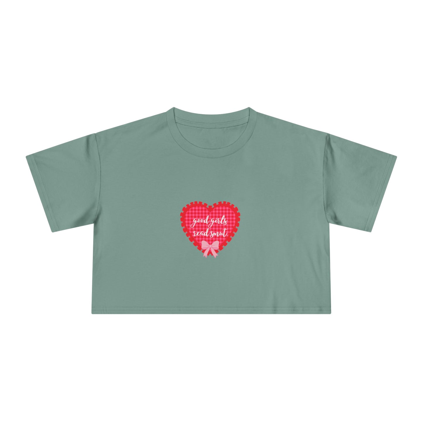 Good Girls Read Smut Crop Tee