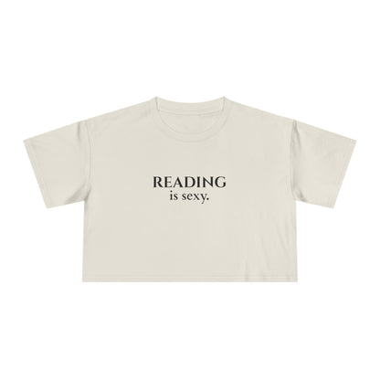 Reading Is Sexy Crop Tee