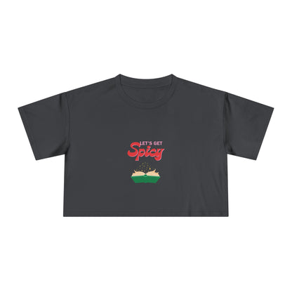 Let's Get Spicy Crop Tee