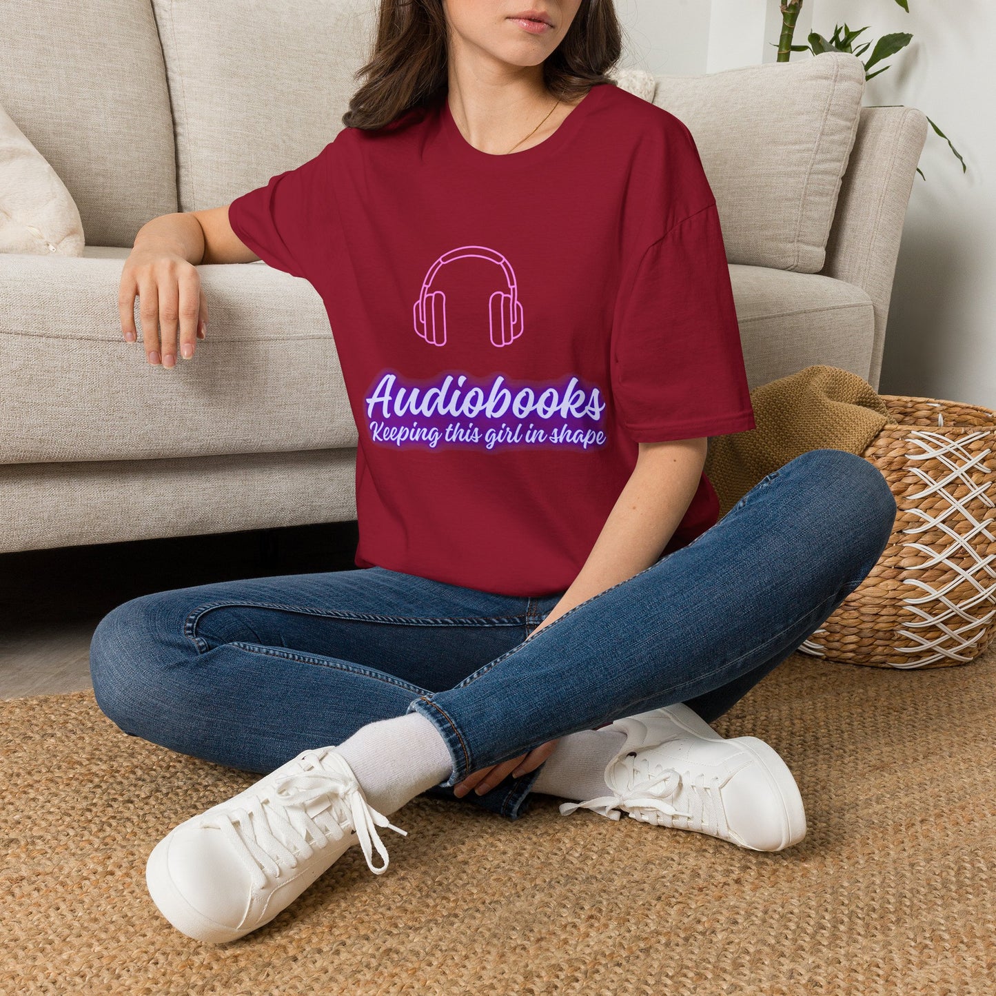 Audiobooks Cotton T-Shirt