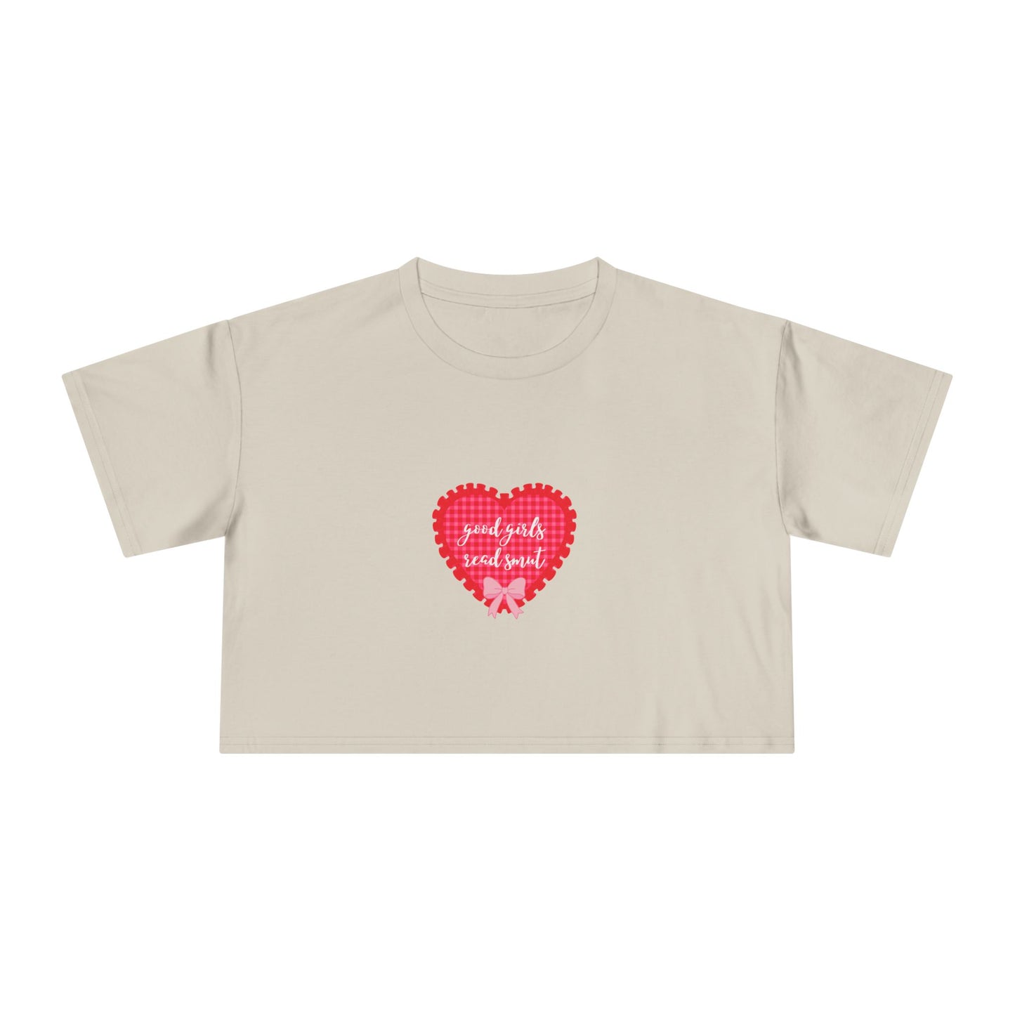 Good Girls Read Smut Crop Tee