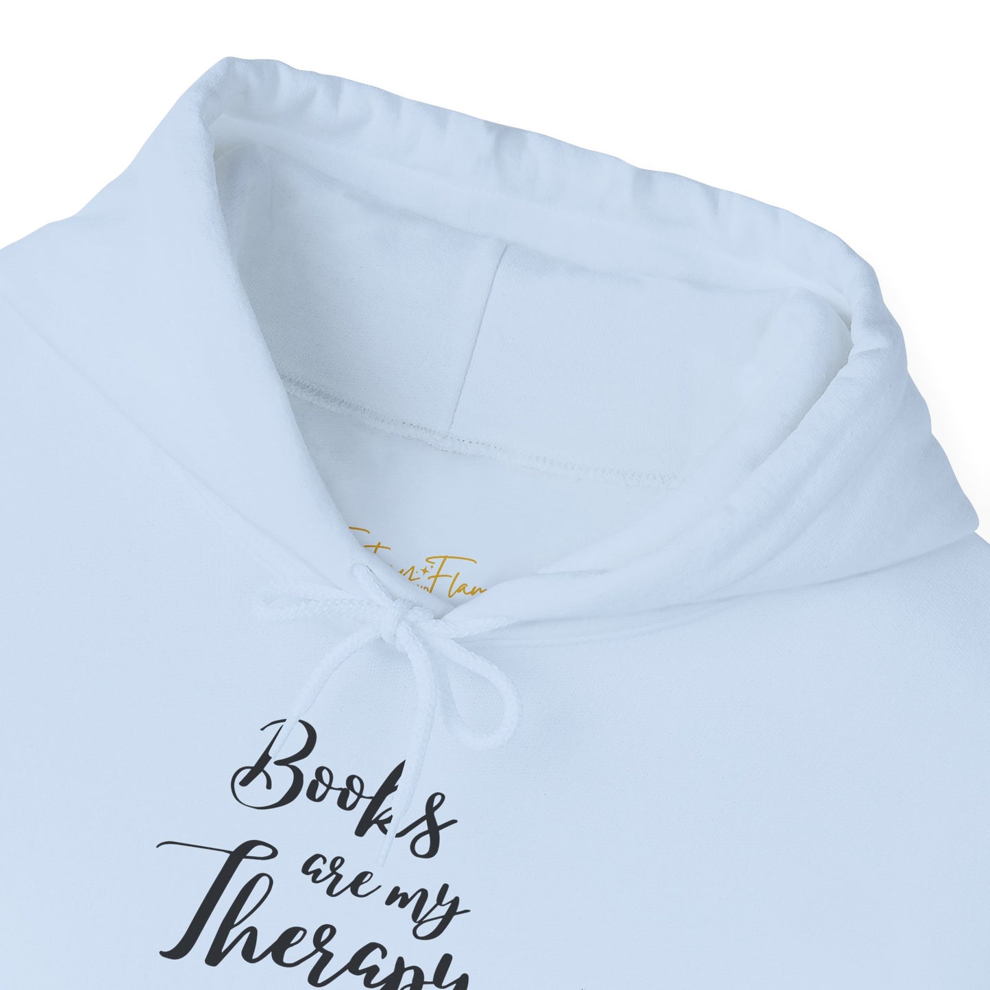 Books Are My Therapy Hoodie