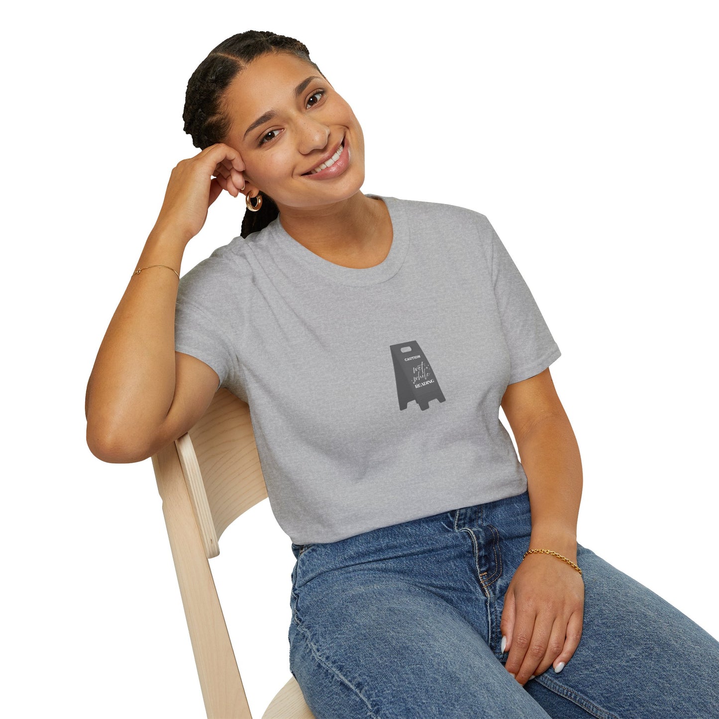 Wet While Reading Cotton T-Shirt