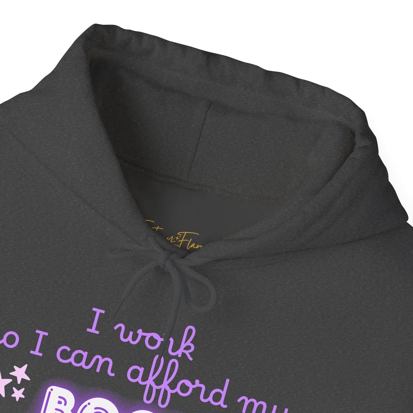 I Work to Afford My Book Addiction Hoodie