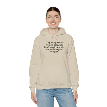 Just A Girl Hoodie