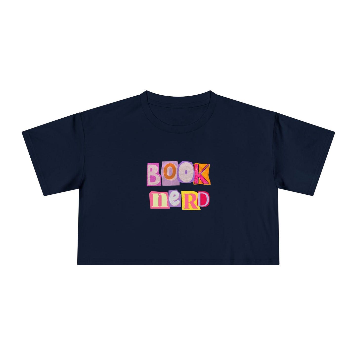 Book Nerd Crop Tee