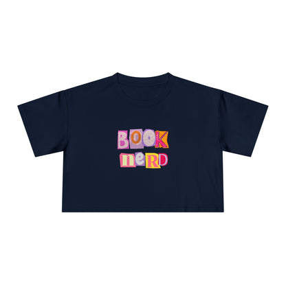 Book Nerd Crop Tee
