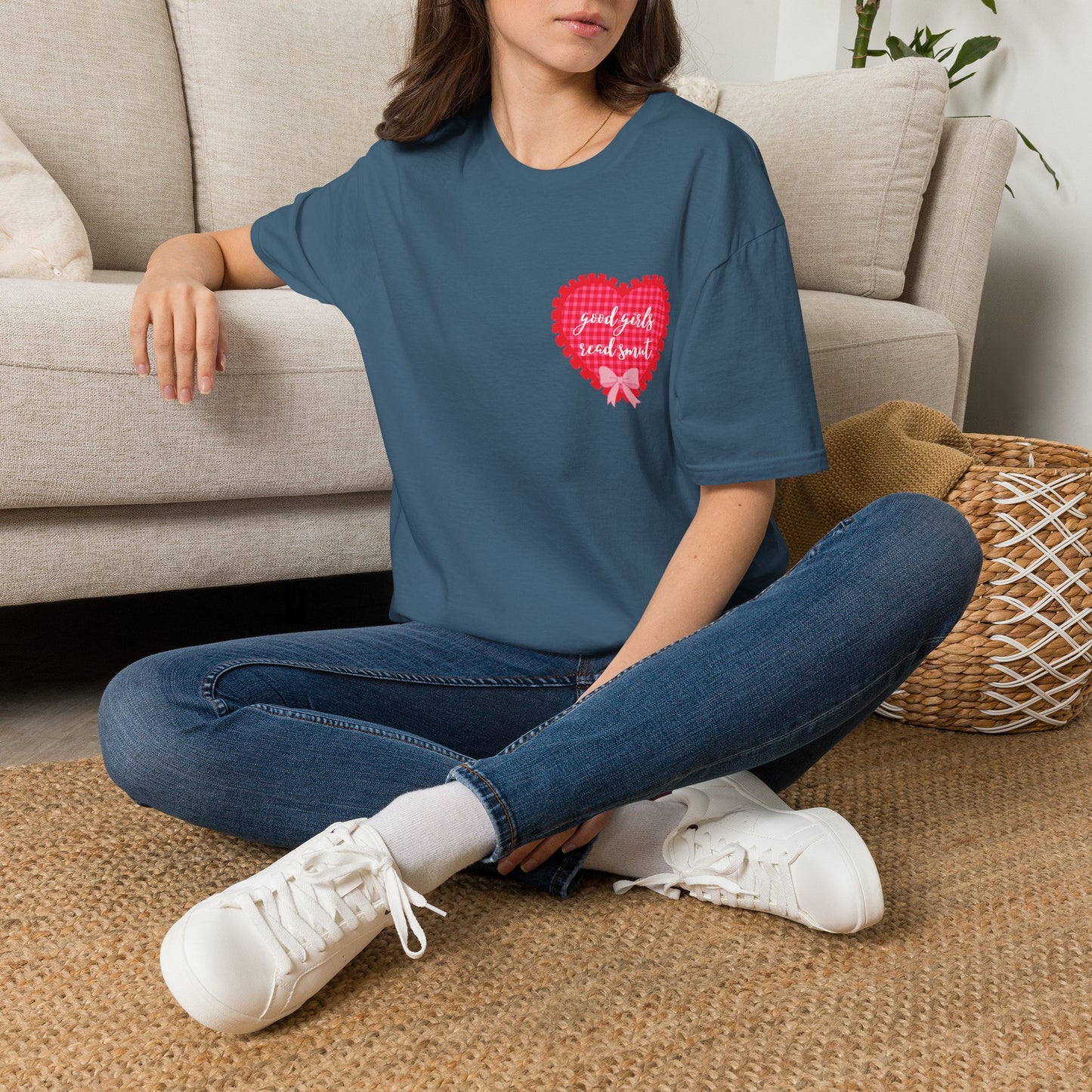 Good Girls Read Smut Cotton T-Shirt