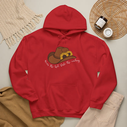 Wear the Hat. Ride the Cowboy Hoodie