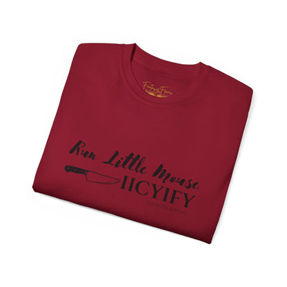 Run Little Mouse Light Cotton T-shirt
