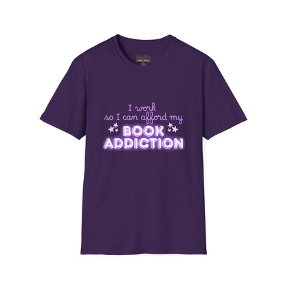 Book Addiction Cotton T-Shirt