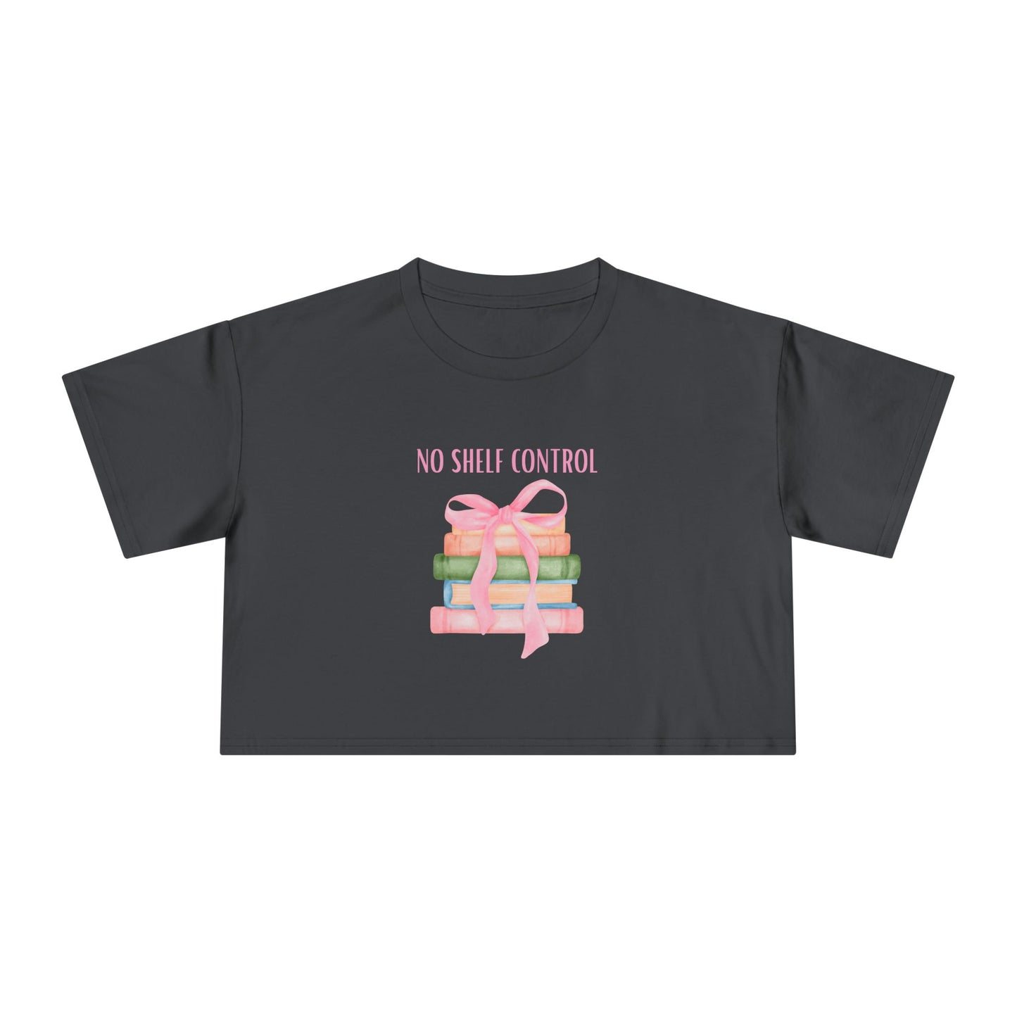 No Shelf Control Crop Tee